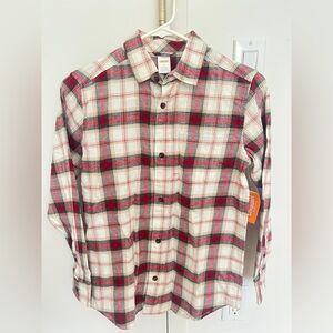 Gymboree Plaid Shirt boys size 12